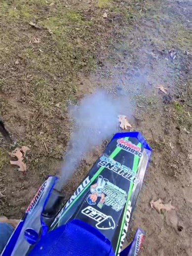 Exciting Cold Start of Yamaha YZ85