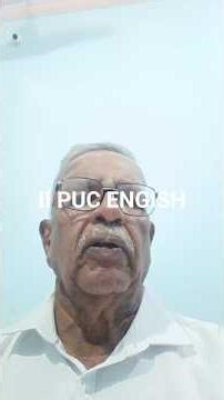 II PUC English summary of " TOO DEAR" lesson#Shorts