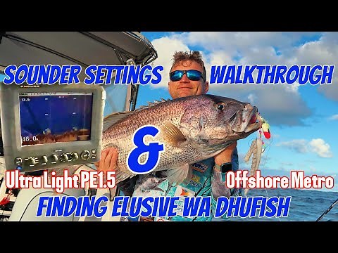 Sounder Walkthrough & Finding WA Dhufish Solo | Metro
