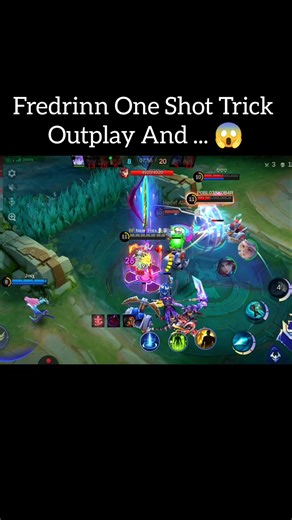 Fredrinn Micro Game One Shot Trick | mlbb #mobilelegends