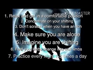 How to shift into your wolf form (After you have done a spell)