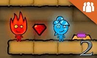 Fireboy & Watergirl 2: The Light Temple - Un jeu de filles gratuit sur GirlsGoGames.fr