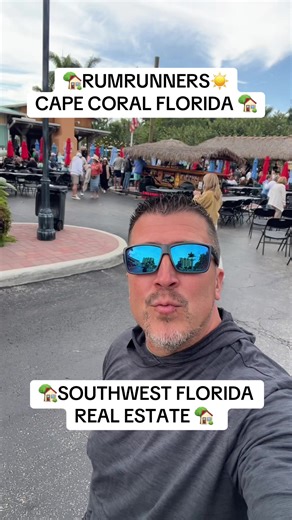 🎸🏃‍♂️ Rock the Dock— Rain or Shine! 🌧️➡️☀️ Rock The Dock at RumRunners today, my friends! Even the bad weather isn’t stopping us from showing up and partying it up 💪🎉 And don’t forget—if you’re ready to make the move to Southwest Florida, we’re ready for you. 📞 Pick up the phone and give us a call. Paradise is waiting! 🌴 #CapeCoral #NewYork #NewJersey #LongIsland #Chicago