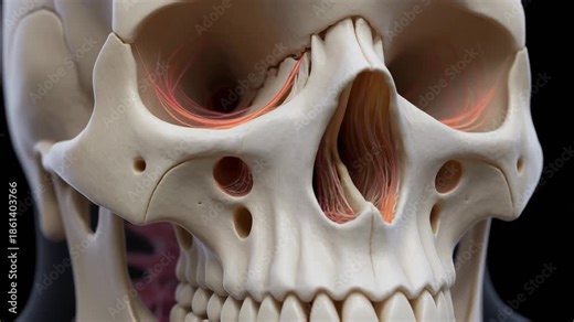 Anatomical Visualization: Human Cribriform Plate and Olfactory Structures