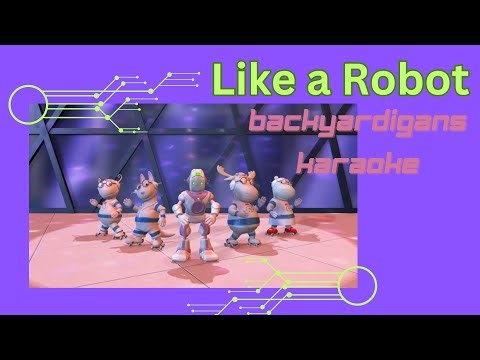 "Like A Robot" Karaoke | Backyardigans Background Tracks | Instrumental