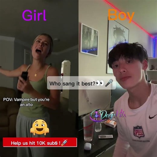 Same Song, Boy vs Girl Version