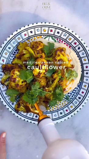 Mediterranean Spiced Cauliflower Recipe