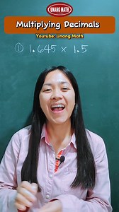 Multiplying Decimals #math #decimals #multiplyingdecimals #mathematics #mathhacks #mathtricks #education #mathtutor #mathtutorial #MathChallenge #MathSkills #mathmadeeasy | Unang Math