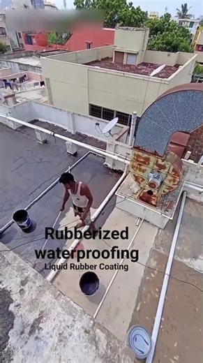Bituminous liquid rubber waterproofing is a flexible, liquid-applied sealant or coating that cures