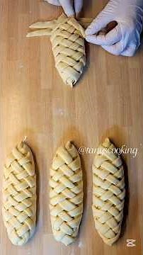 A little difficult but so beautiful brioche buns. It's tutorial for you #buns #brioche #булочки