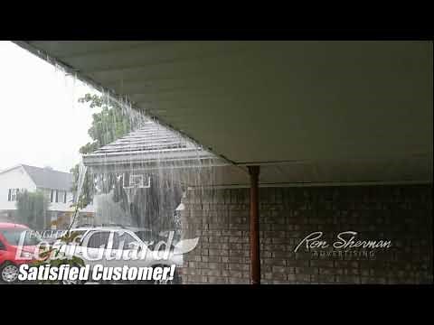 LeafGuard- Overflowing Gutters