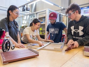 UConn Engineering Seniors Building a 'Better Ramp'
