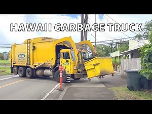 Garbage Truck Collection in Hawaii