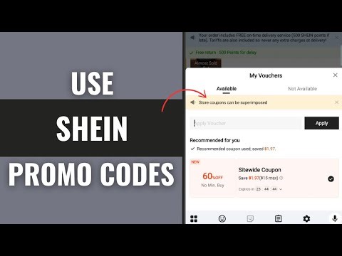 How To Use Promo Code On Shein App