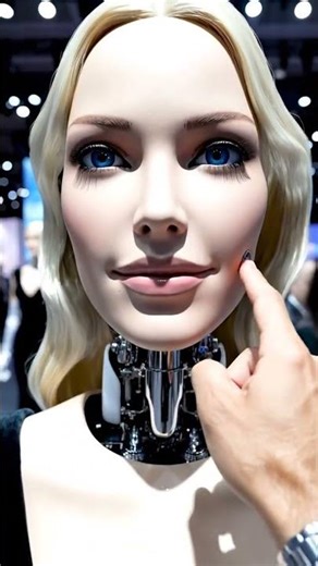 Sophia the Robot Surprises Everyone at the Conference #future #robot #ai #nextgenai