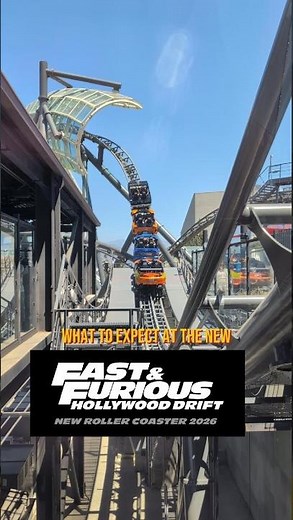 What to REALLY Expect on the NEW Fast & Furious Hollywood Drift ride at Universal Studios Hollywood
