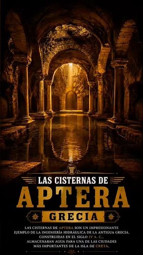 😱 La increíble cisterna subterránea de Aptera que casi nadie conoce 🇬🇷