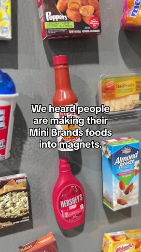 Mini Brands Magnets DIY Craft | Mother Daughter Project