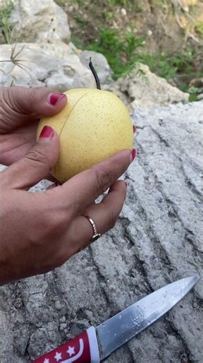 Belah buah pir #viralvideo