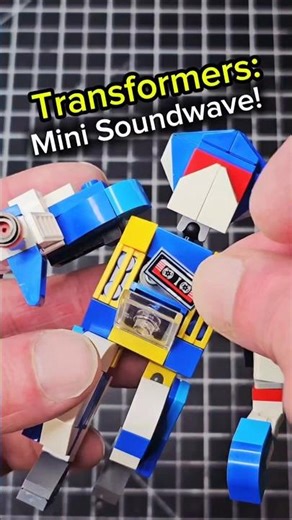 I built the World's First LEGO Mini Transformer