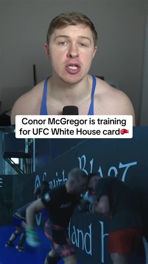 Conor McGregor Training for UFC White House Card