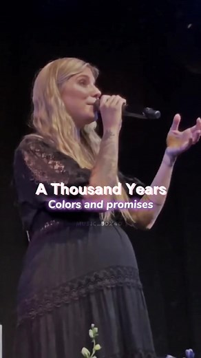 Christina Perri Live Performance of A Thousand Years in Philadelphia