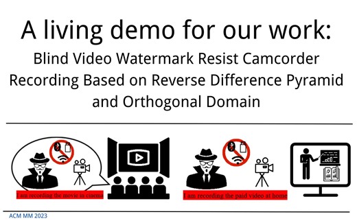 Forensics Copyright in Shooting video | 在枪版电影中进行版权取证溯源