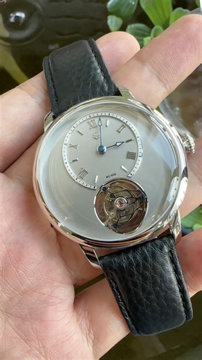 YingHua Tourbillon Watch. MC-02G. Ji Chen Time Corp. 樱花陀飞轮 极辰制表