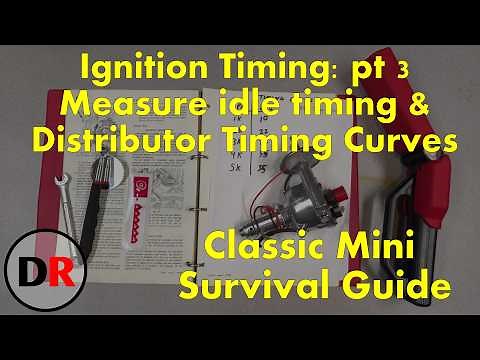 Classic Mini Survival Guide: How to plot a Distributor Timing Curve and Measure/check idle timing