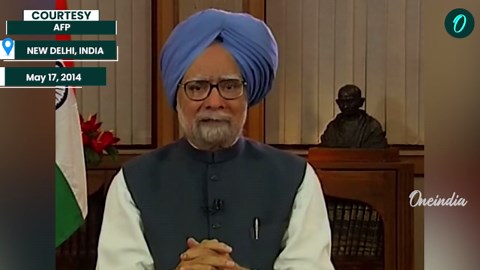 Manmohan Singh's Last Speech as Indian Prime Minister in 2014 – Historic Farewell before leaving PMO