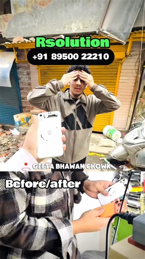 Rohit Boxer on Instagram: "Best price repairing shop in Sonipat 📱👇 @rsolution02 :-Display change ✔️ :-Back glass change ✔️ :-face I’d repair ✔️ :-Mother board swap ✔️ Instagram I’d _ @rsolution02 Hashtag #️⃣ #instagram #instadaily #viral #trending reels reelsvideo"