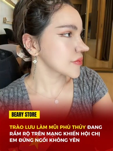 Trào lưu làm mũi phù thủy đang khiến hội chị em đứng ngồi không yên. #bearystore