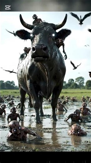 "Saved from the Dead: The Giant Zombie Cow Rescue" #animals #humanity #zombie #animal