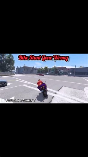 Bike Stunt Fail GTA V #gta5 #gta #gtaonline #gaming