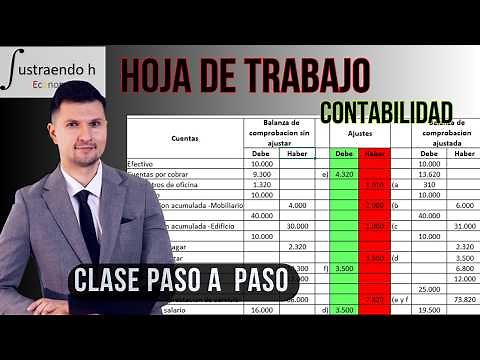 Como hacer una HOJA DE TRABAJO fácil y rápido