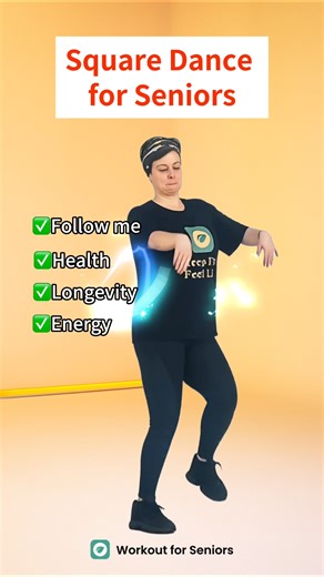 2M views · 34K reactions | Square Danceseniorworkout.onelink.me/wrrF/ur17xefx #homeworkout #weightloss #dance #FBLife #HealthyAging | Workout for Seniors | Facebook