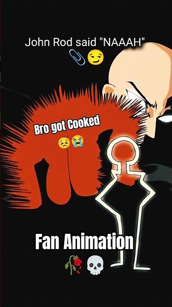 John Rod Is Fighting ALL OF FICTION 📎💀 (Animation Meme) 🔥