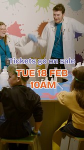 🚀 Sneak Peek Alert! 🚀 The countdown is on! 🎬 ✨ The full trailer will launch when tickets go on SALE Tue, 18 Feb at 10 am! 🍿 Tell us your favourite festival moments in the comments! What inspired you? What left you in awe? Let’s celebrate the power of science together! 🔬💡 | Edinburgh Science Festival