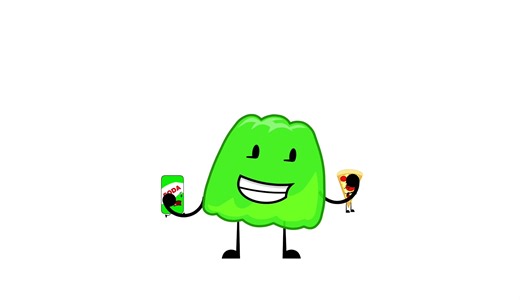 I DRINK SODA I EAT PİZZA! #bfdi #objectshow #bfdia #tpot #osc | soda