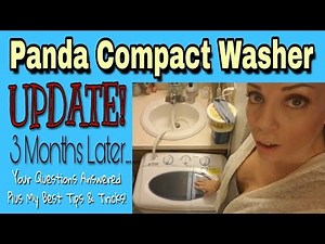 Panda Compact Washer UPDATE! 3 Months Later...