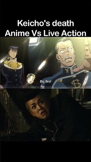 JoJo Part 4 Anime vs Live action (Part 3) #jjba #jojo