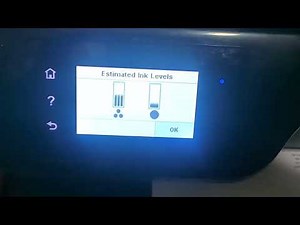 How to check ink levels on HP Printer (OfficeJet 3836)