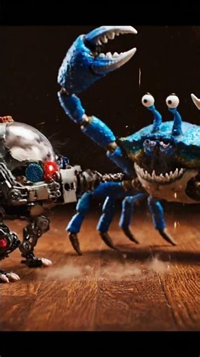 Hamster Builds Mech Suit to Fight Crab Monster | Epic Tiny Hero Comedy | Nebula Shots