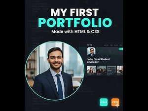 My First Portfolio Website! (HTML & CSS)
