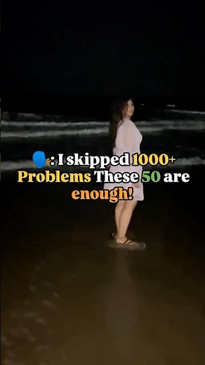 These 50 DSA problems are enough for interviews