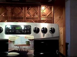 Copper Backsplash In Kitchen Installation