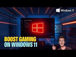 Boost FPS Instantly - How to Improve Gaming Performance on Windows 11 (Full Guide)