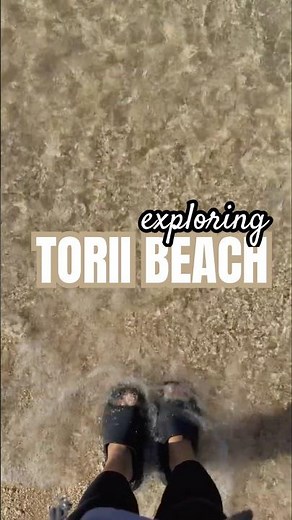 Checking out a Torii Beach in Okinawa