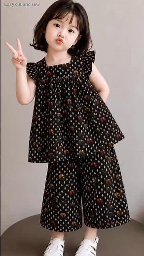 Ruffle Sleeve Baby Top Sewing Tutorial | DIY Baby Girl Top #shorts #short #youtubeshorts #viral