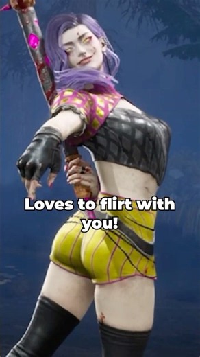 Mina and Trickster Love to Flirt with YOU! #dbd #deadbydaylight #gaming #dbdshorts #shorts